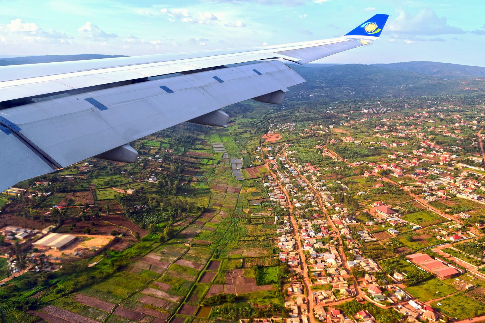 Kigali, Rwanda, representative neighborhood view